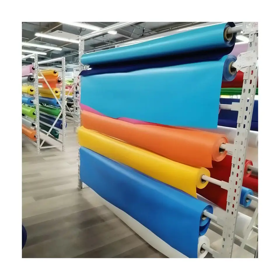 Waterproof UV Resistant PVC Coated Fabric PVC Tarpaulin Vinyl Coated Waterproof UV Resistant PVC Coated Fabric PVC Tarpaulin Vinyl Coated