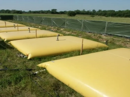 Agriculture Large Square Collapsible Recyclable Pvc/Tpu Tarpaulin Fabric Water Storage Bladder Tank